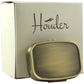 Classy Brass Metal Pill Box for Purse or Pocket - Gift Box Included Houder