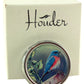 Designer Pill Box for Purse or Pocket (Round) - Gift Box Included Houder