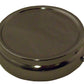 Classy Gray Metal Pill Box for Purse or Pocket - Gift Box Included Houder