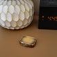 Classy Brass Metal Pill Box for Purse or Pocket - Travel Pill Case with Gift Box